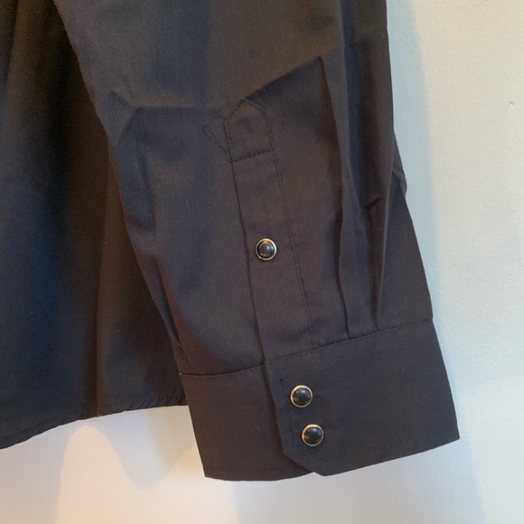 Coevals Club Texas Western Black Pearl Snap Shirt - Picture 6 of 9
